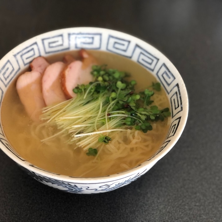 おうちで簡単☆塩ラーメン